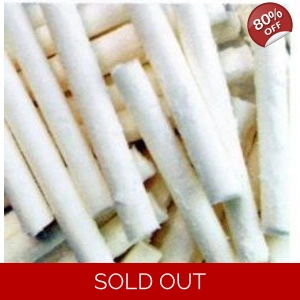 Barratt White Candy Sticks - Soft Sweets